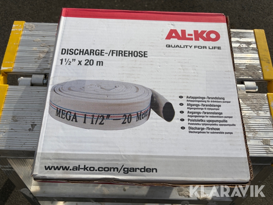 Avtappnings-/brandslang AL-KO
