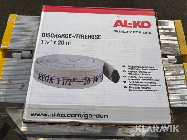 Avtappnings-/brandslang AL-KO