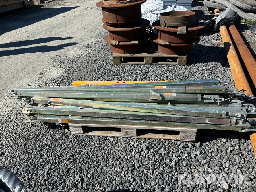 Väggstöd 2,1-3,2 m Pretec 20 st