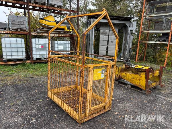 Personkorg till Kranarm Tornborgs