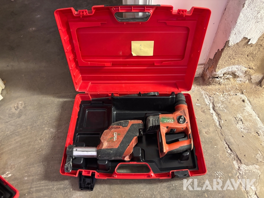 Borrhammare Hilti TE 4-A22 med dammsugare
