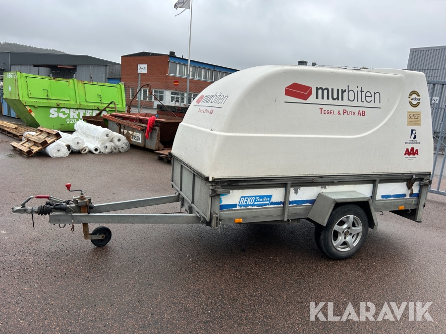 Personbilssläp Rekotrailer FF 3900