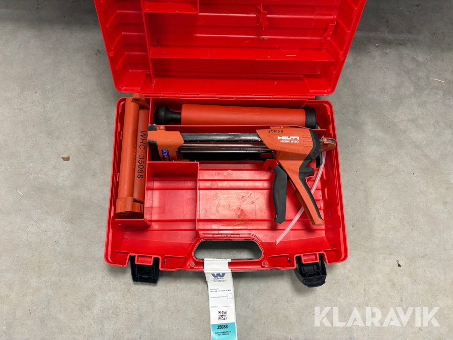 Injekteringspistol Hilti HDM 500