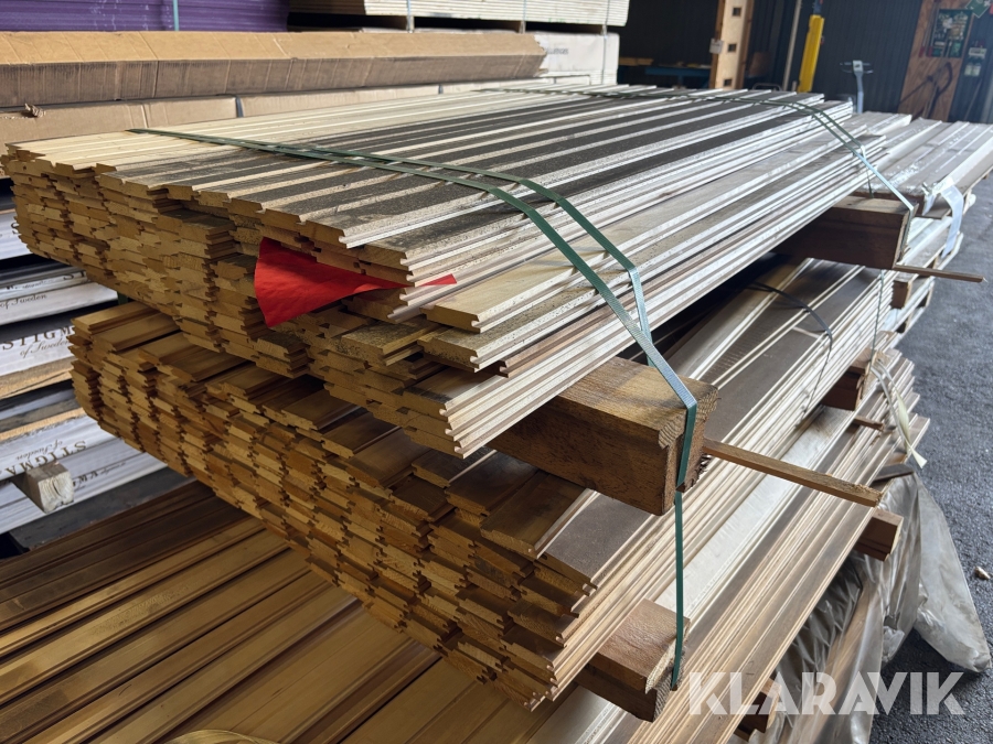Bastupanel asp 12x57mm x 1200mm