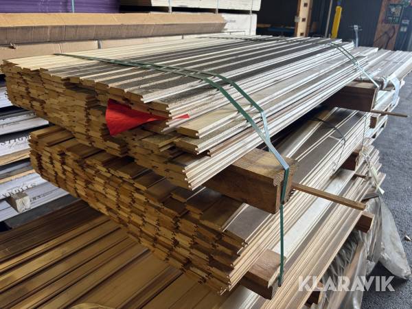 Bastupanel asp 12x57mm x 1200mm