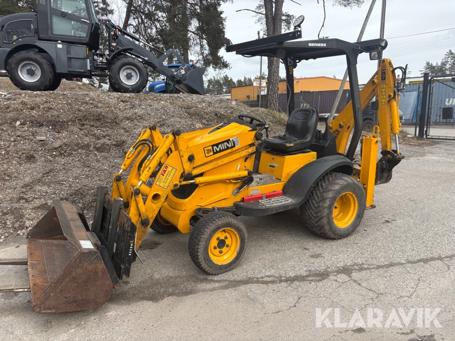 Grävlastare JCB Mini CX 4x4