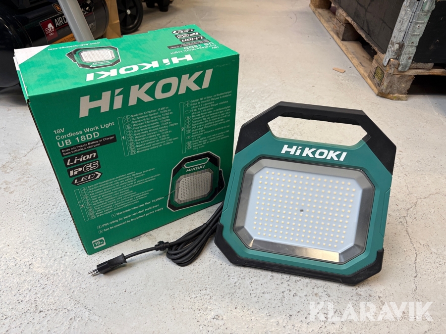 Arbetslampa Hikoki UB 18DD 1st