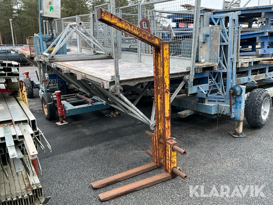Pallgafflar till kran