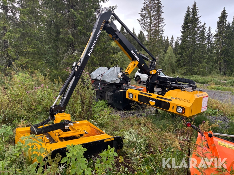 Buskröjare / Armklippare McConnel PA 6070 / RH 1500