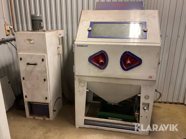 Blästerskåp & dammutsug Guyson Euroblast 6SF med C400/3 Dust Collector