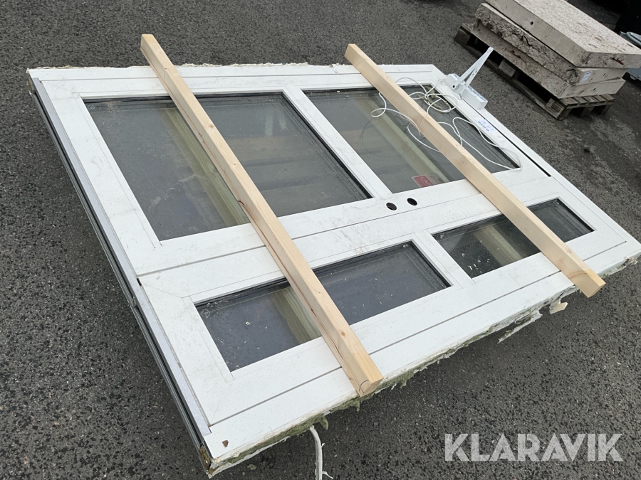 Entrédörr lättmetall