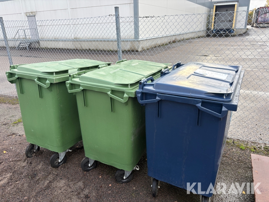 Sopkärl PWS 660l 3st