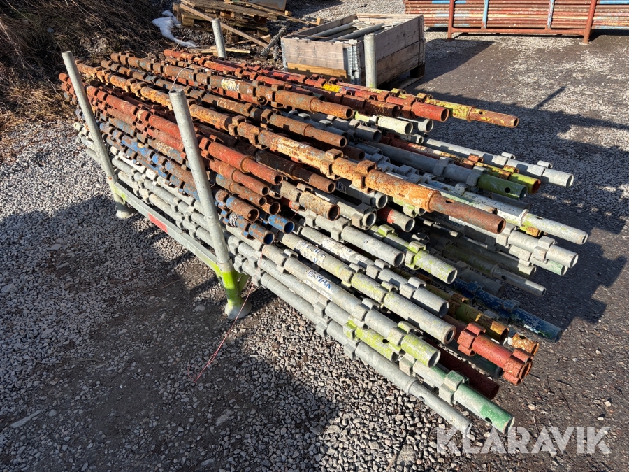 Parti med hakispiror ca 75 st olika längder