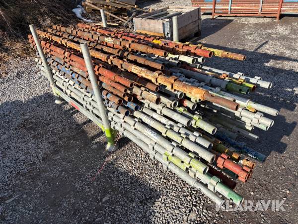 Parti med hakispiror ca 75 st olika längder