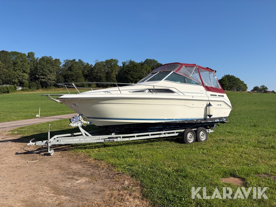 Båt Searay 220 DA med båtkärra