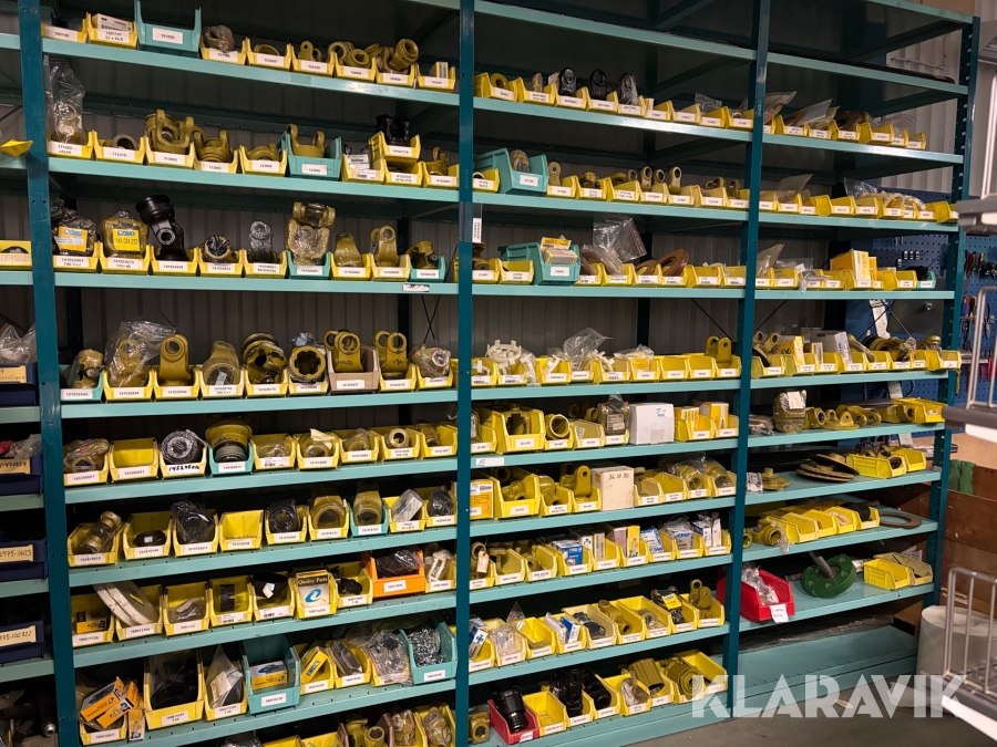 Reservdelar till kraftaxlar Comer / Walterscheid / Bondioli stort parti