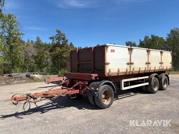 3-axlat tippsläp Briab/Sme'n I Sjökumla S3T27
