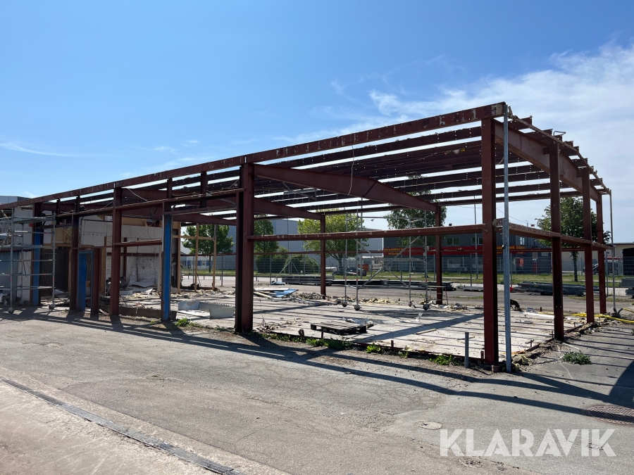 Stålstomme 24x11 meter