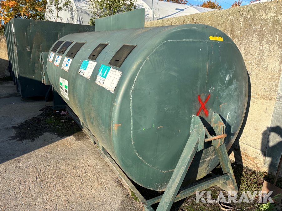 Container på lastväxlarram