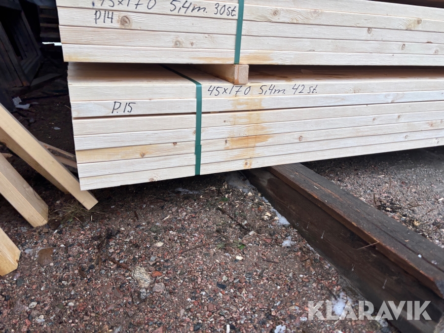 Virkespaket 46x170 5.4 42 st