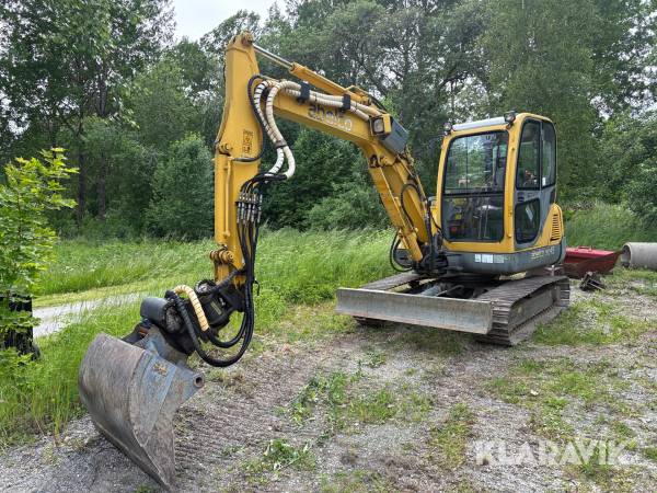 Grävmaskin Abelco YC45-6 med rotator & redskap