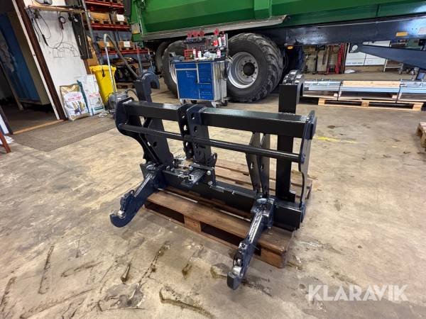Adapter-3punkt med stora BM fäste. 3 tons