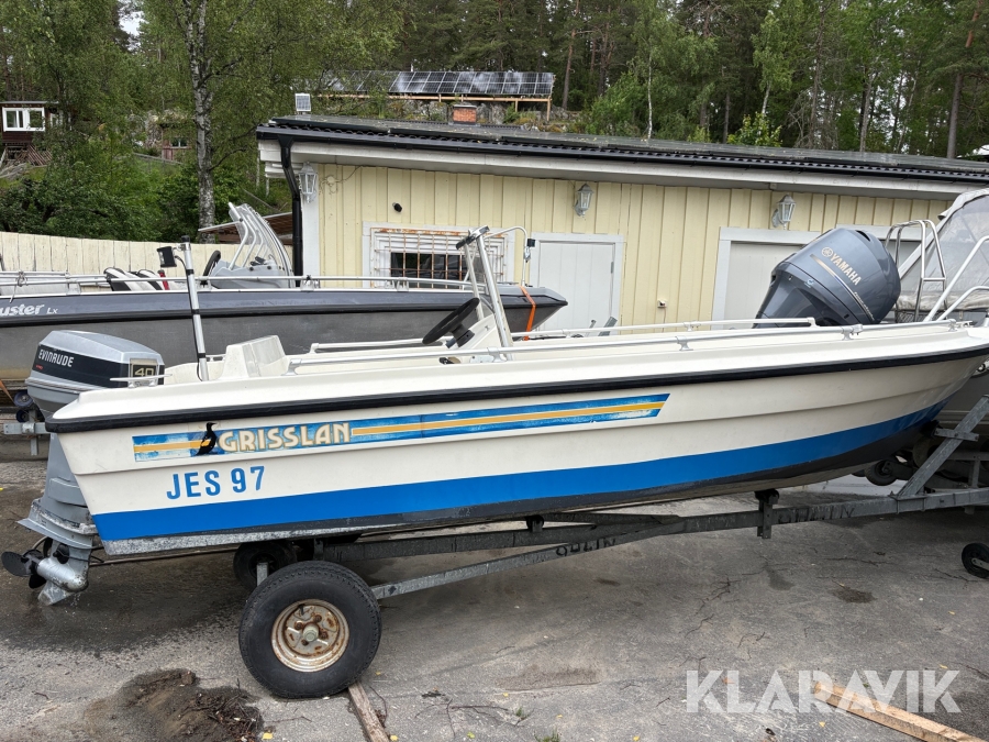 Motorbåt Grisslan 495 med trailer