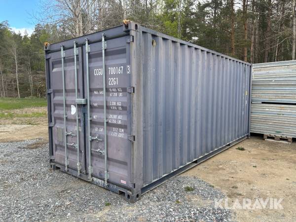Isolerad 20 ft container