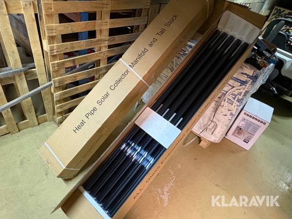 Poolsolfångare vakuumrör 1800 20st