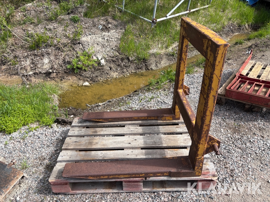 Pallgafflar Bucklinge Smedja med Trepunktsfäste