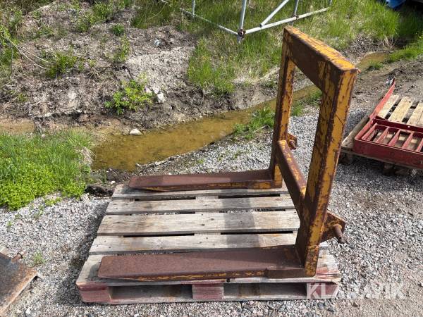 Pallgafflar Bucklinge Smedja med Trepunktsfäste