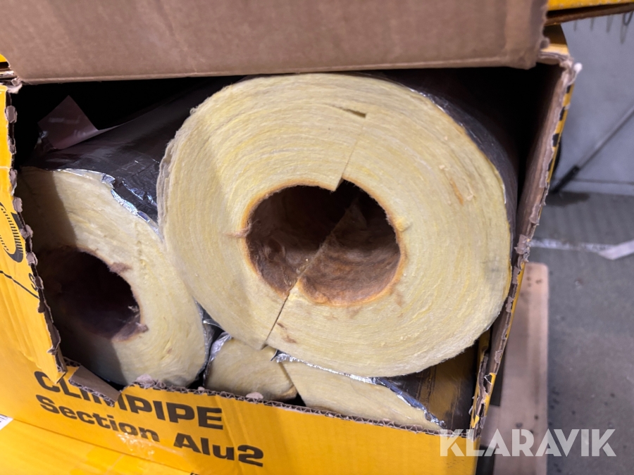 Climpipe Rörisolering Isover Climpipe section Alu2, Tierp, Klaravik a