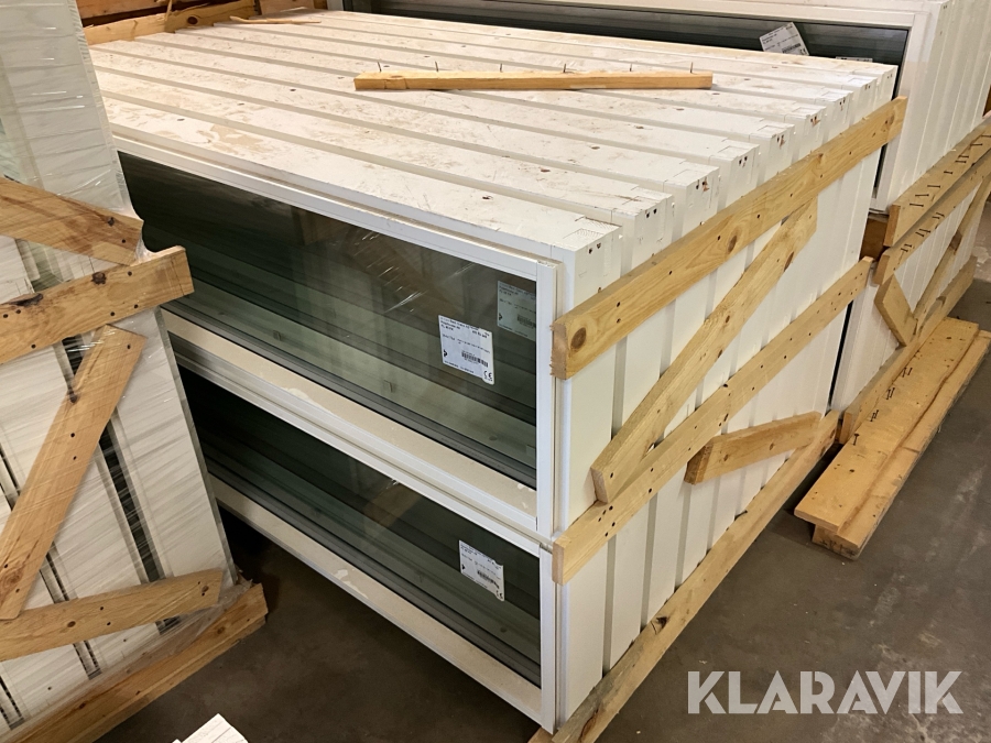 Fönster Polarfönster FL 45 K 18st 450x1850