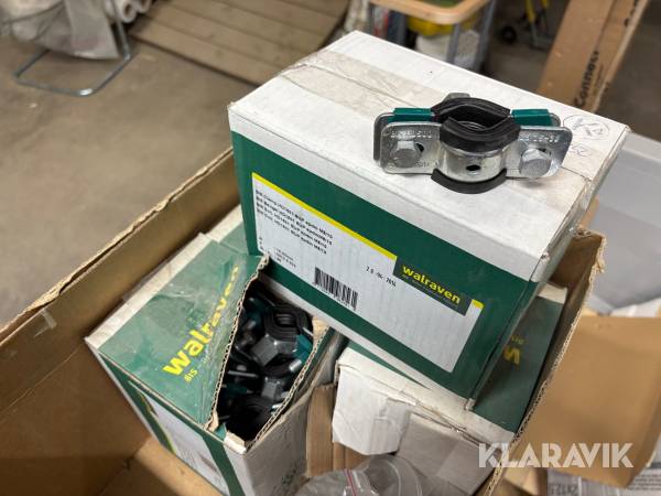 Rörklämmor Walraven HD1501 M8/10