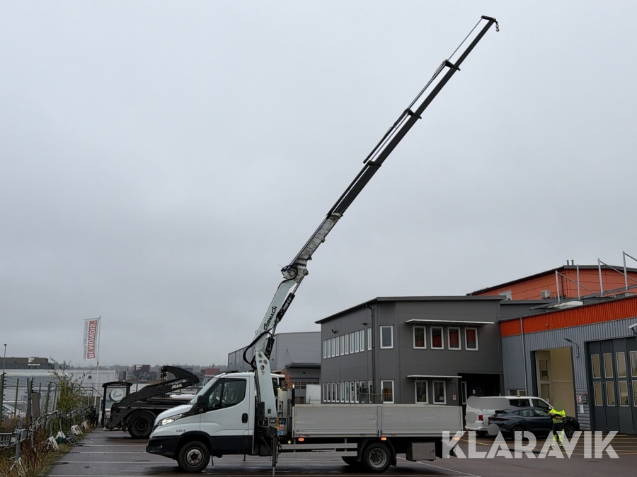 Kranbil Iveco Daily 72-180 Chassi Cab 3.0 JTD
