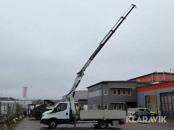 Kranbil Iveco Daily 72-180 Chassi Cab 3.0 JTD