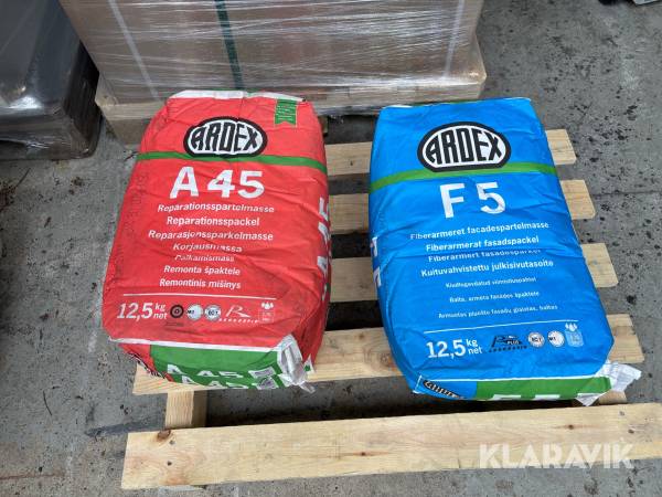 Spackel olika Ardex A45, F5