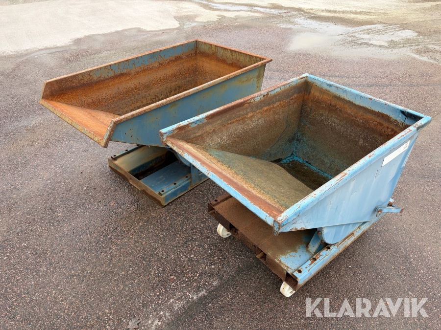 Tippcontainer 2 st