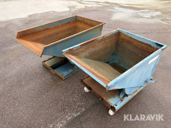 Tippcontainer 2 st