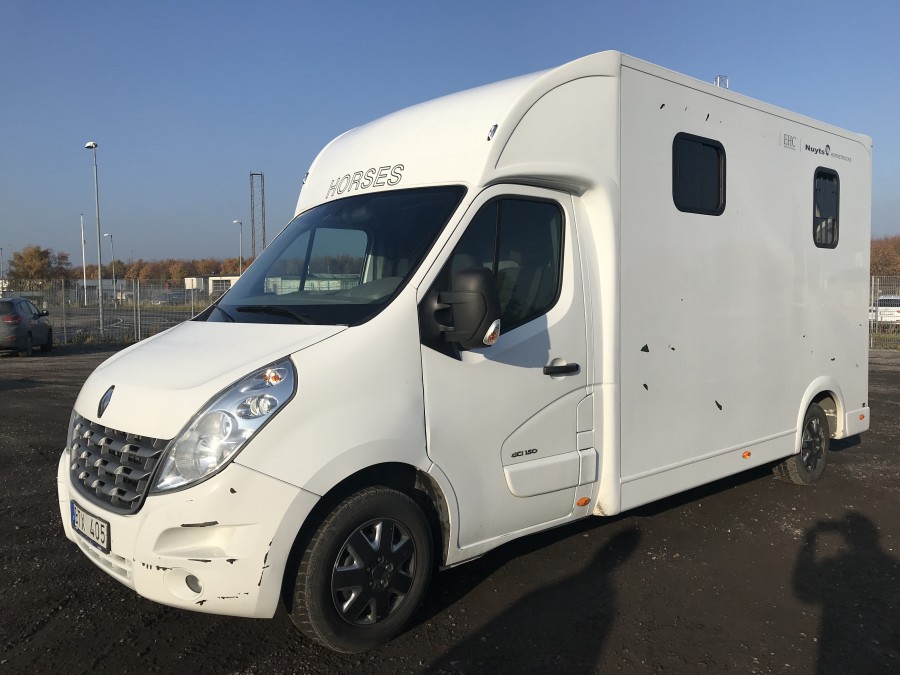 Hästlastbil (För 2 hästar)Renault MasterMaster 2.3 dCi Pickup/Chassi FWD (146hk)
