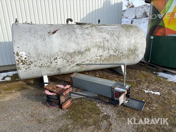 Dieseltank Tankreko 6000 liter med pump