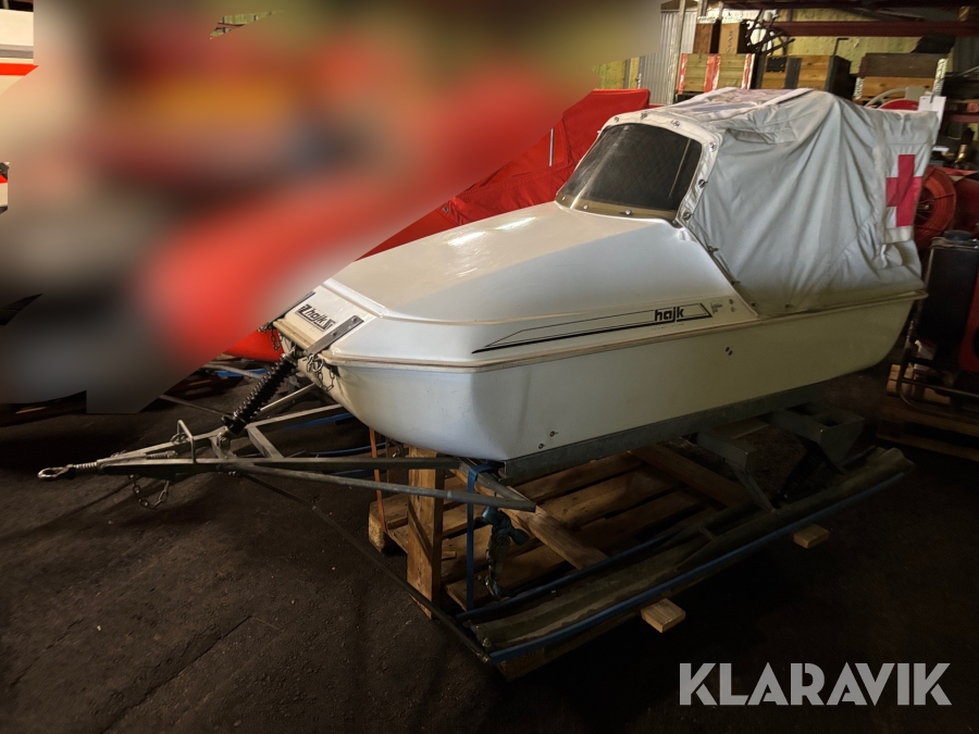 Skoterpulka/ räddningskälke Hajk