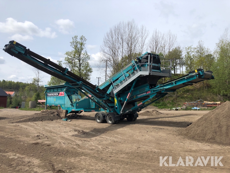 Mobilt Sorteringsverk Powerscreen 1400 