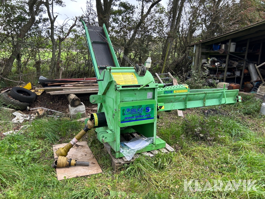 Helautomatisk vedmaskin Bilke S3 kraftuttagsdriven