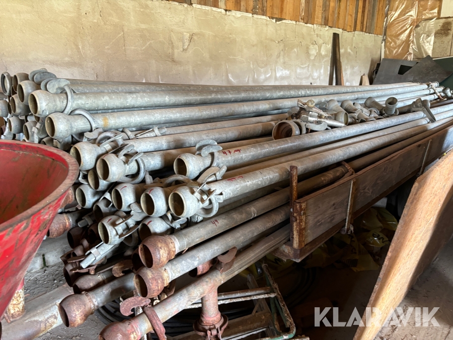 Bevattningsrör + vattenpump