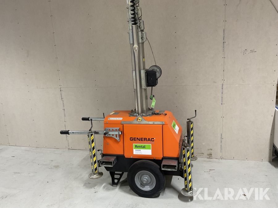 Belysningsmast Generac Tower light