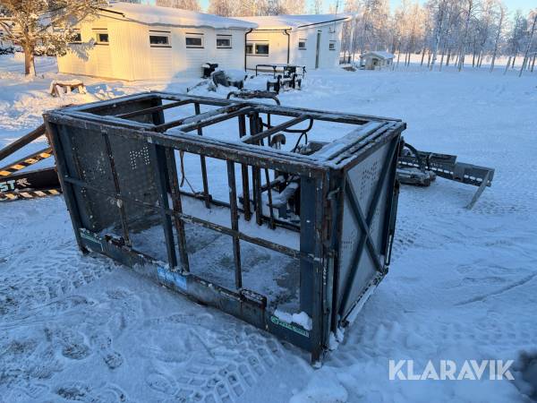 Personkorg Hydraulisk svängbar Treemme