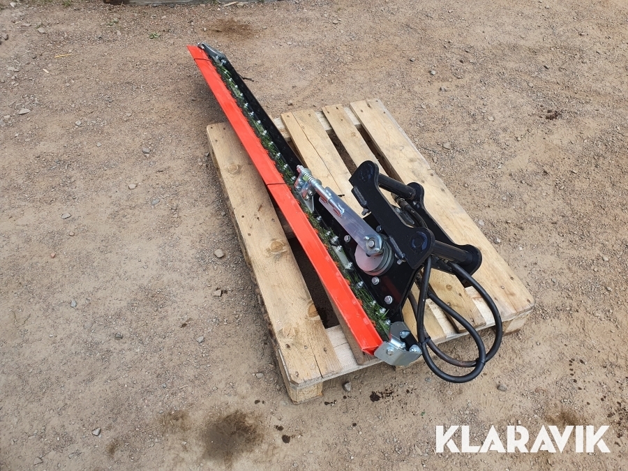 Hydraulisk slåtterbalk / Häckklipp till grävmaskin S40