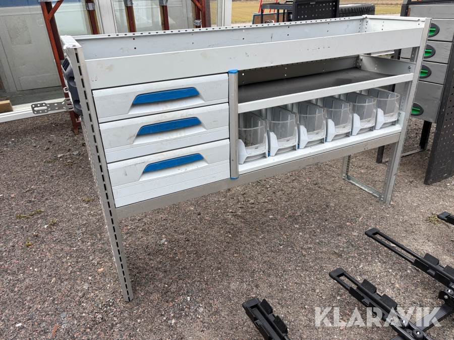 Verktygsinredning skåpbil Sortimo