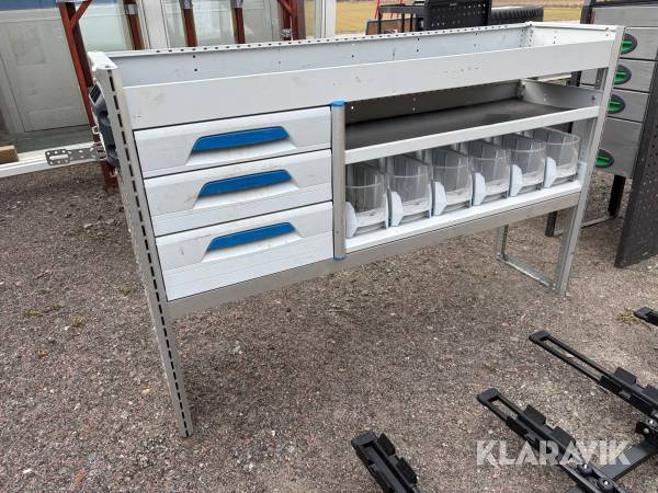 Verktygsinredning skåpbil Sortimo